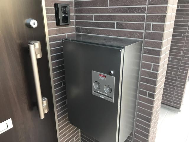 （仮称）善行新築アパート102号室 宅配ボックス（イメージ）