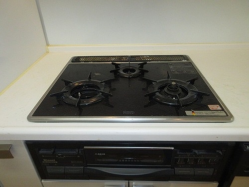 川崎サイトシティ４番館 ３口ガスコンロ（内装前）