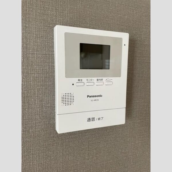 コンフォール　Ⅱ103号室 モニター付きインターホン