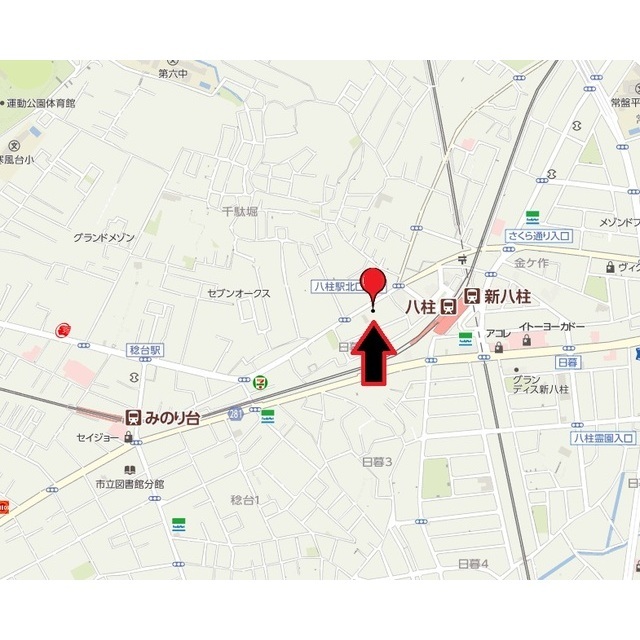 グリシーヌメゾンⅡ102号室 地図