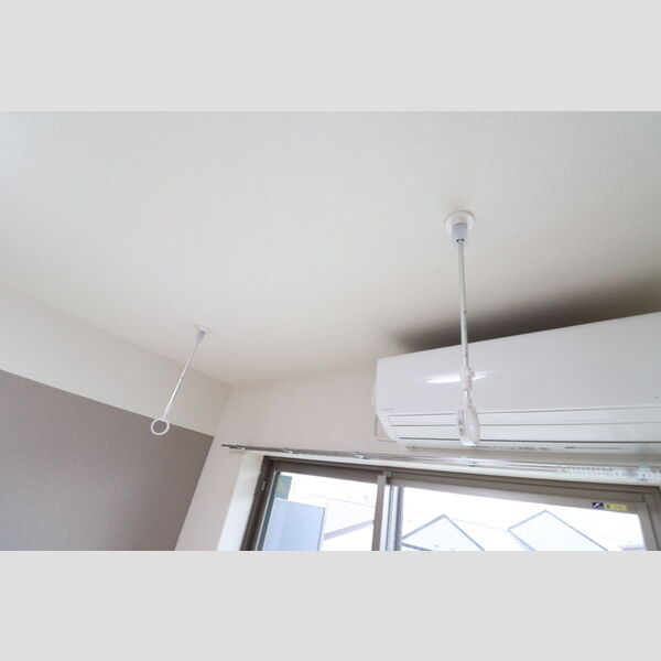 Laule'a越谷303号室 室内物干し