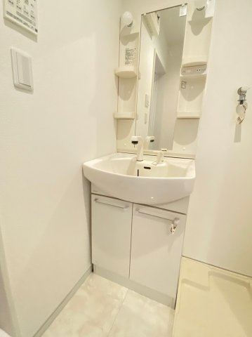 メゾンソレイユ希望ケ丘204号室 洗面