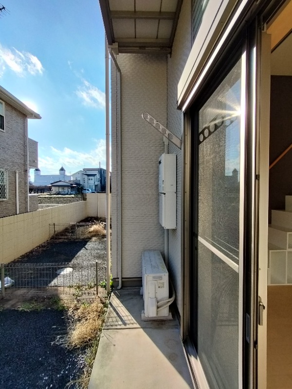 ヒバリーヒルズ バルコニー