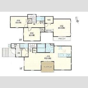 マイホームネクスト千城台東3丁目　4号棟 間取
