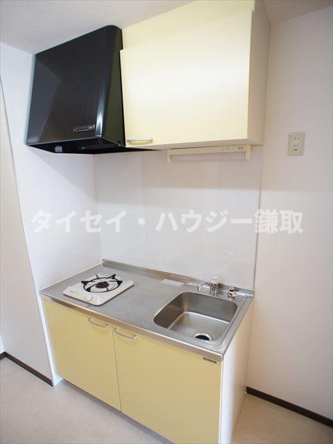 カムフォート登戸Ⅱ7A号室 １口ガスコンロ付いてます