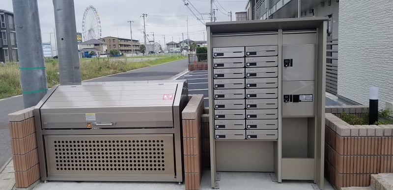 クレイノそれいゆ木更津204号室 集合ポスト