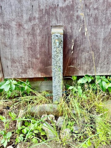 ウィズペットハウス川井町 ペット等に使える足洗い場あり。水撒きにも使えます