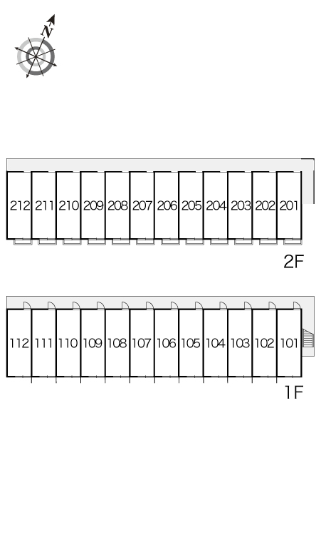 レオパレスコンフォートウッズⅡ204号室 部屋その他