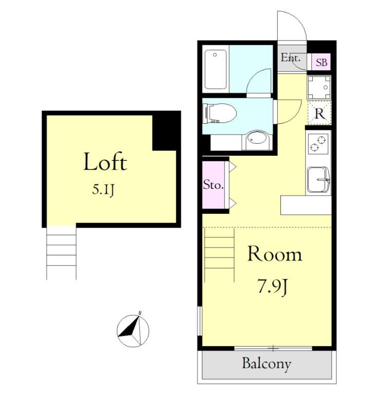 ルナソーレ1階 間取