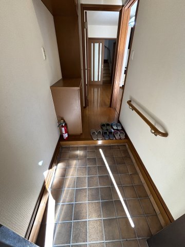 Ｕテラスハウス101号室 毎日通る玄関はこちらです！