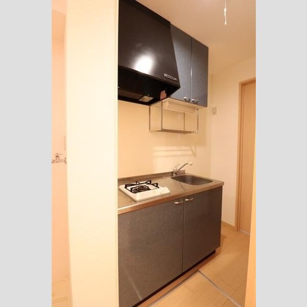サンモール・N103号室 一口ガスコンロのキッチン