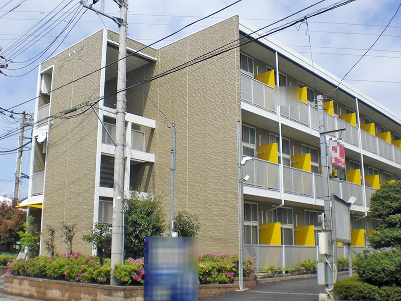 レオパレスツインハイツＡの外観画像