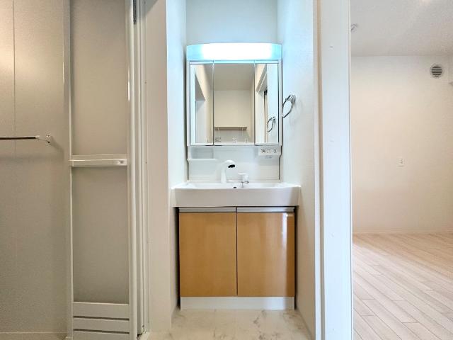 Ｓｍｉｌｅ　ｖｉｌｌａ（スマイル　ヴィラ）202号室 洗髪洗面化粧台