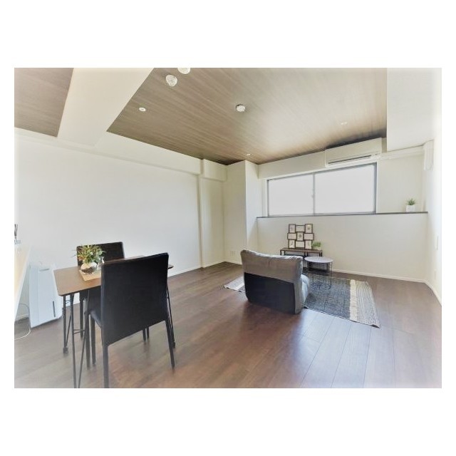 GRAN PASEO 市谷甲良町1302号室 リビングダイニング（モデルルームにつき家