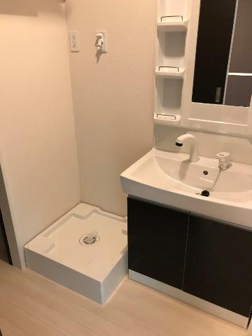 ケイ・フォレスト203号室 脱衣所