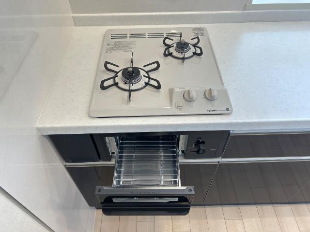 エスペランサ205号室 ガスコンロ