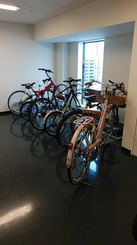 YOTSUYA　RESIDENCE 駐輪場　※参考写真