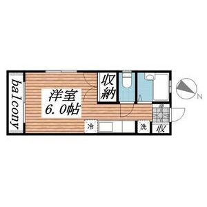 コスモス高根0103号室 間取