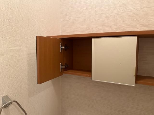 プレサスＳⅡ101号室 トイレ収納