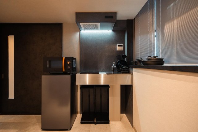 ベルハイム（マンスリー） IHキッチン　冷蔵庫・電子レンジ付