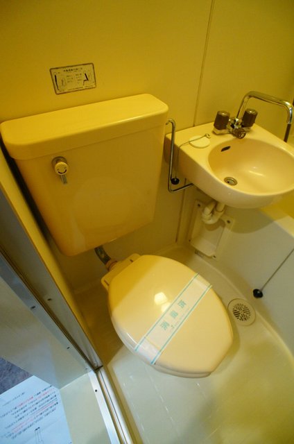 コンフォート実籾0203号室 落ち着いた色調のトイレです