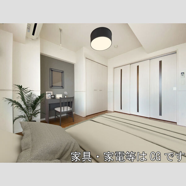 Hill Flat Osaki324号室 324号室洋室　家具家電はCGです