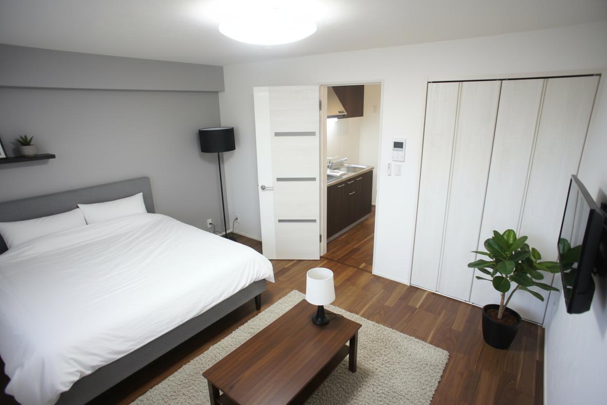 クオーレ薬円台Ⅱ0302号室 明るい洋室です