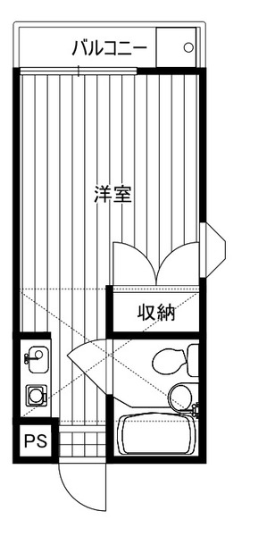 ウイング百合ヶ丘Ⅱ201号室 間取