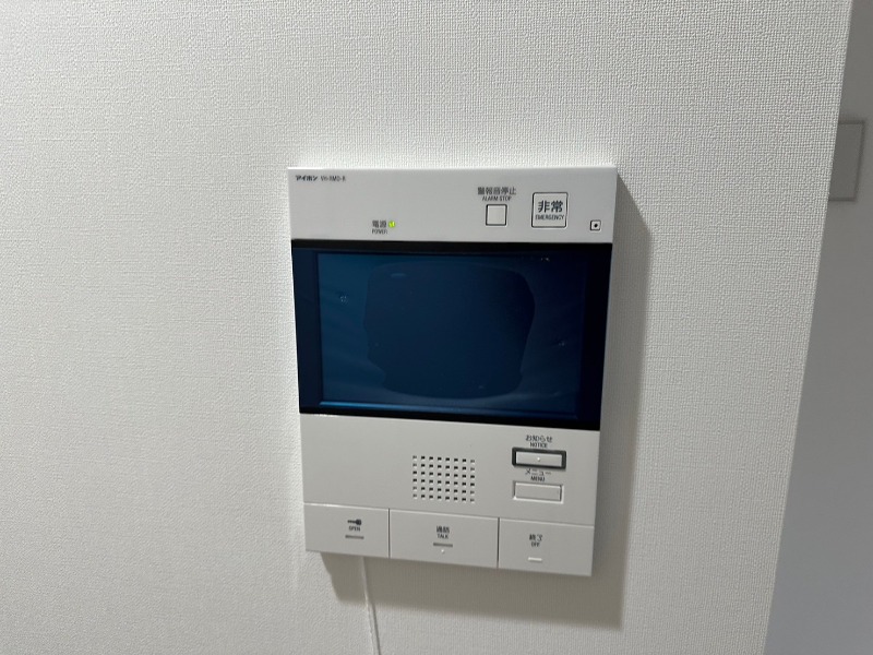 CREALpremier八丁堀5階 モニター付きインターホン