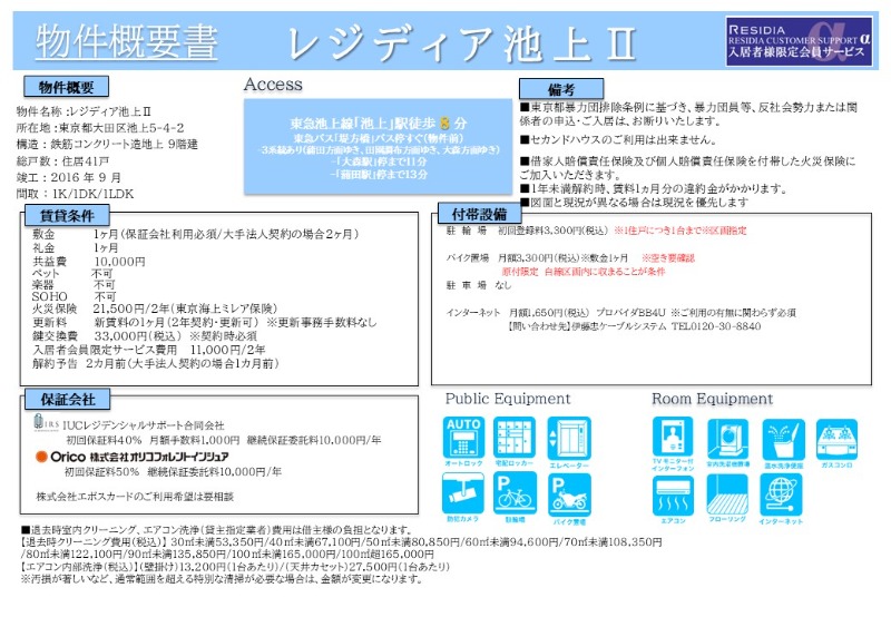 レジディア池上Ⅱ5階 部屋その他