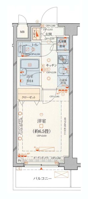 パレステュディオ品川不動前1階 ★インターネット利用料無料の快適空間★