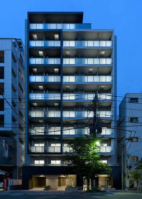 ガーラ・ヴィスタ水天宮前9階 おしゃれな外観です