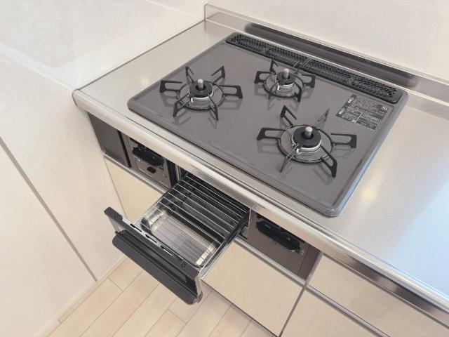 スプリングチェリーⅢ 3口ガスコンロ