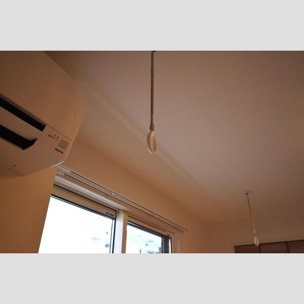 Dスクエア元本郷205号室 室内物干し