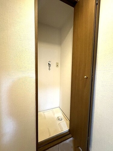 ハイツ南常盤台 室内洗濯機置き場　※前回募集時撮影2023年10月