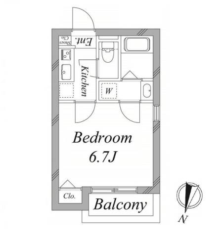 アル・ソーレ青砥1階 間取