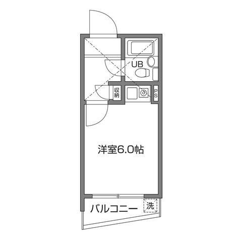 ユアパレス天沼1階 間取り図