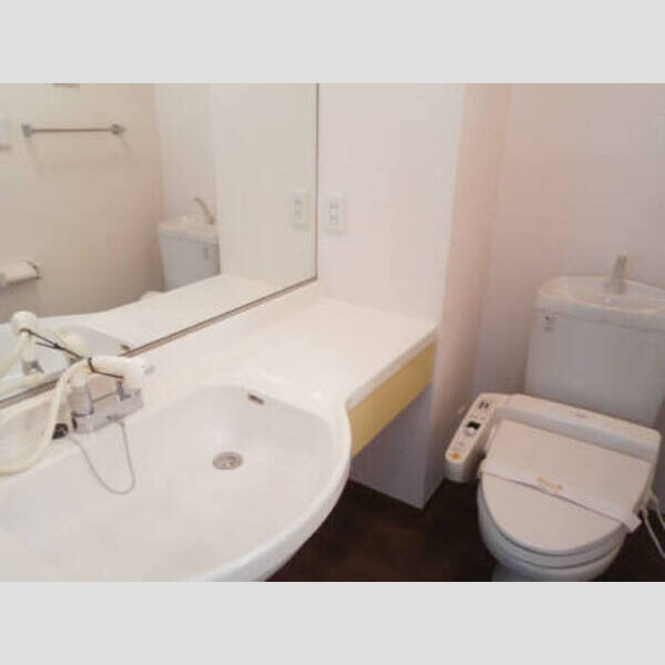 モナリエ中浦和202号室 洗髪洗面化粧台・トイレ