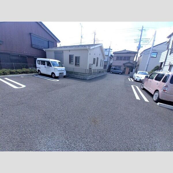 リバーパーク越ヶ谷 駐車場