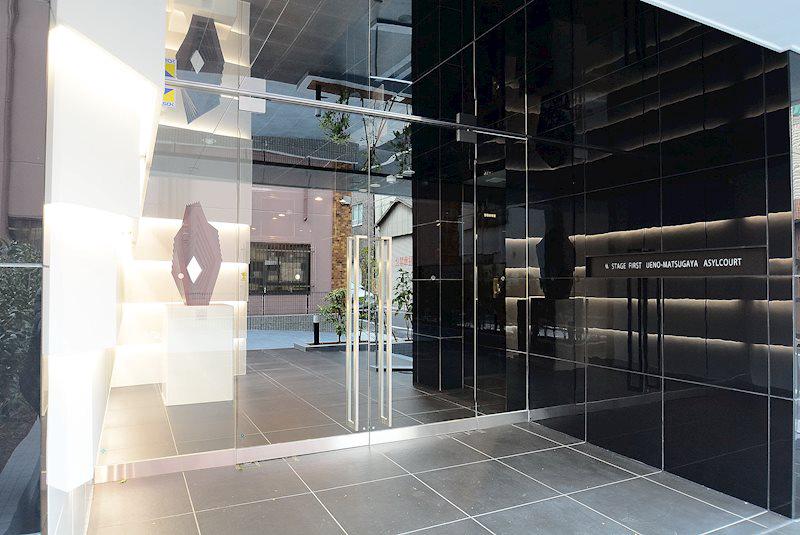 ステージファースト上野松が谷アジールコート エントランス