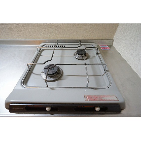 カーサグリス0102号室 2口ガスコンロ