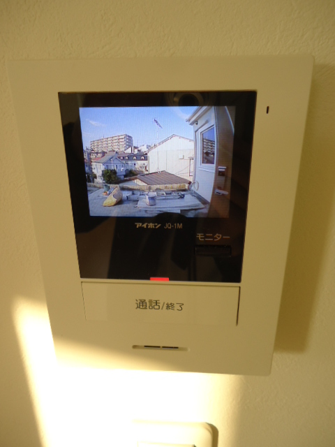 ル・ボヌール0102号室 嬉しいカラーモニターホン