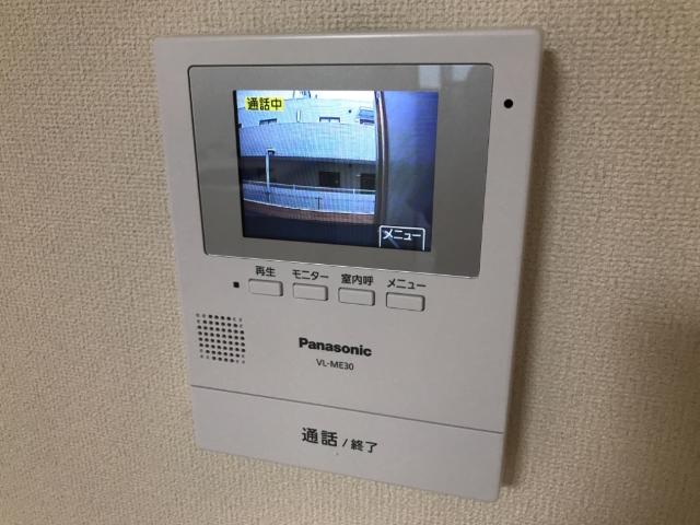 グリシーヌ302号室 カメラ付インターホン（イメージ）