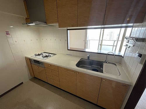 ライオンズマンション大宮高鼻町 キッチン　清掃前