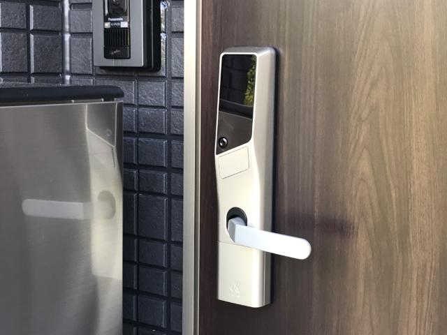 川口市大字安行領根岸　アパート新築工事102号室 電子キー（イメージ）