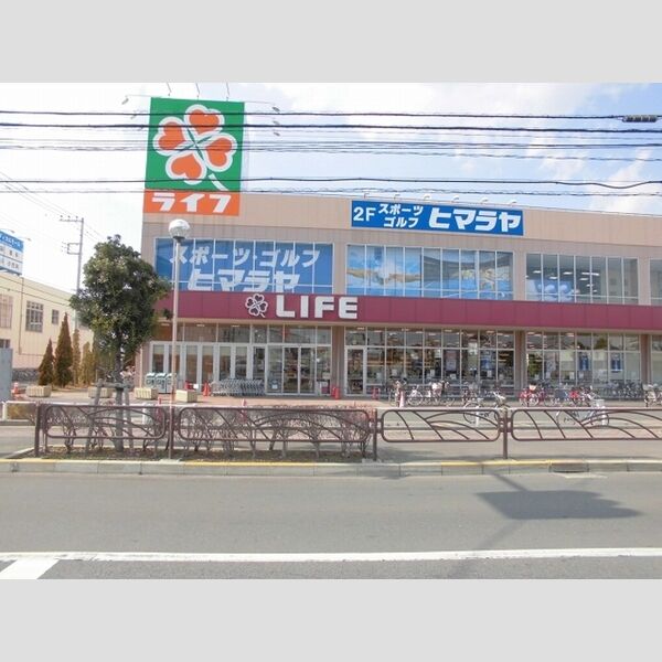 ibis101号室 ライフ奥戸店まで550m