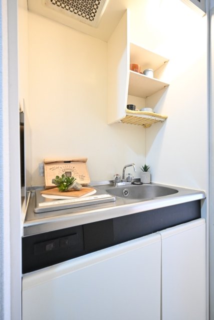 シルフィード板橋本町 1口IHコンロ※家具家電小物はイメージ