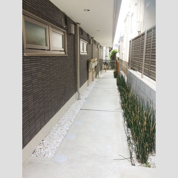 Grace桜新町 共用通路・駐輪場