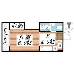 三軒茶屋マンション0101号室 間取