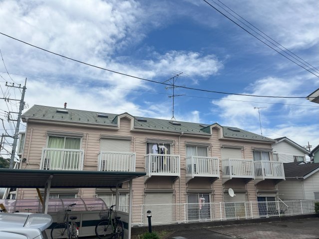 フラットソレイユ106号室 外観パース